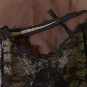Victoria's Secret Intimates & Sleepwear - Sexy Victoria’s Secret corsette tie neck top sz L Victoria's Secret Intimates & Sleepwear - Sexy Victoria’s Secret corsette tie neck top sz L